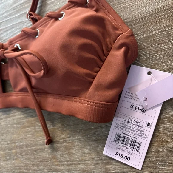 Wild Fable Brown Bikini Swimwear - Picture 4 of 7